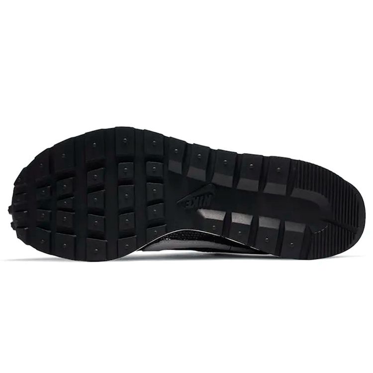Sacai x Nike VaporWaffle Negro Blanco Zapatillas Unisex Summit-White Pure-Platinum CV1363-001