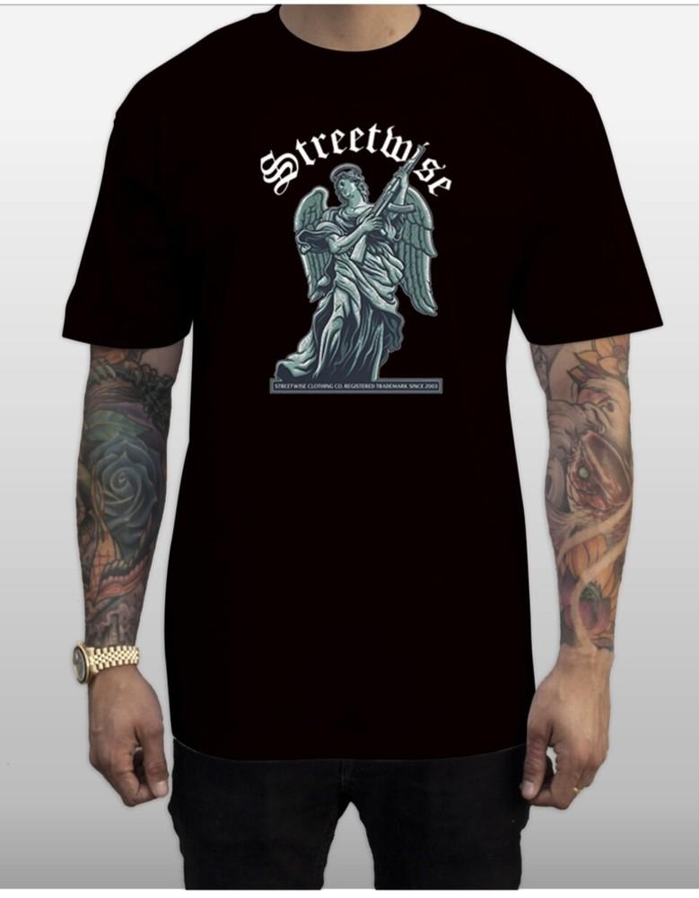 

Streetwise Statue Graphic T-Shirt Black M-L-XL-2XL-3XL wbr/ -4XL-5XL Unisex T-Shirt XXL
