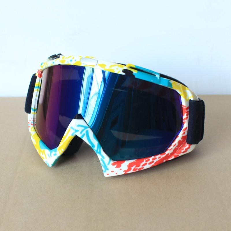Anti-twist Off-road Goggles, Dust-proof Motorcycle Glasses, Men's and Women's UV-proof Windshields, Outdoor Sports Goggles