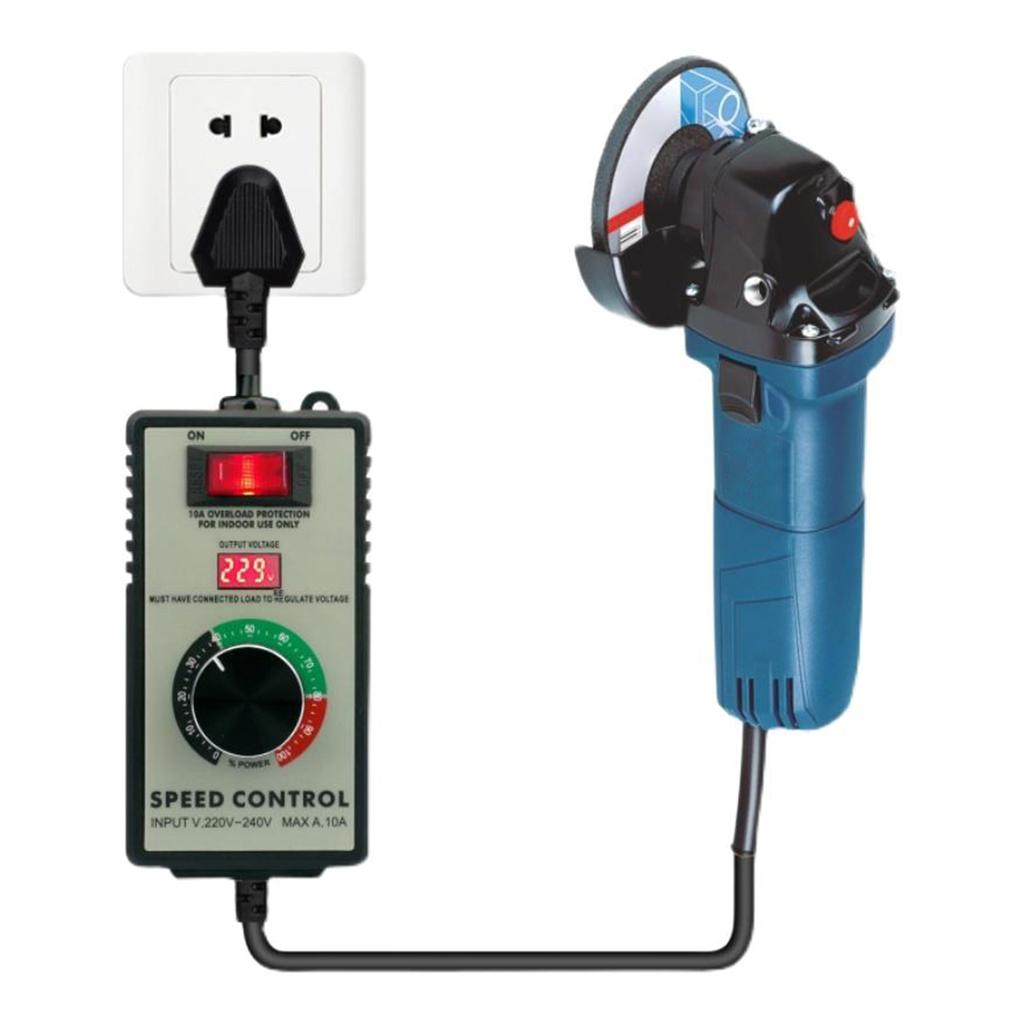 Speed Controller Efficient Power Control Speed Regulator Plastic Speed Controller Simple Installation for Angles Tool