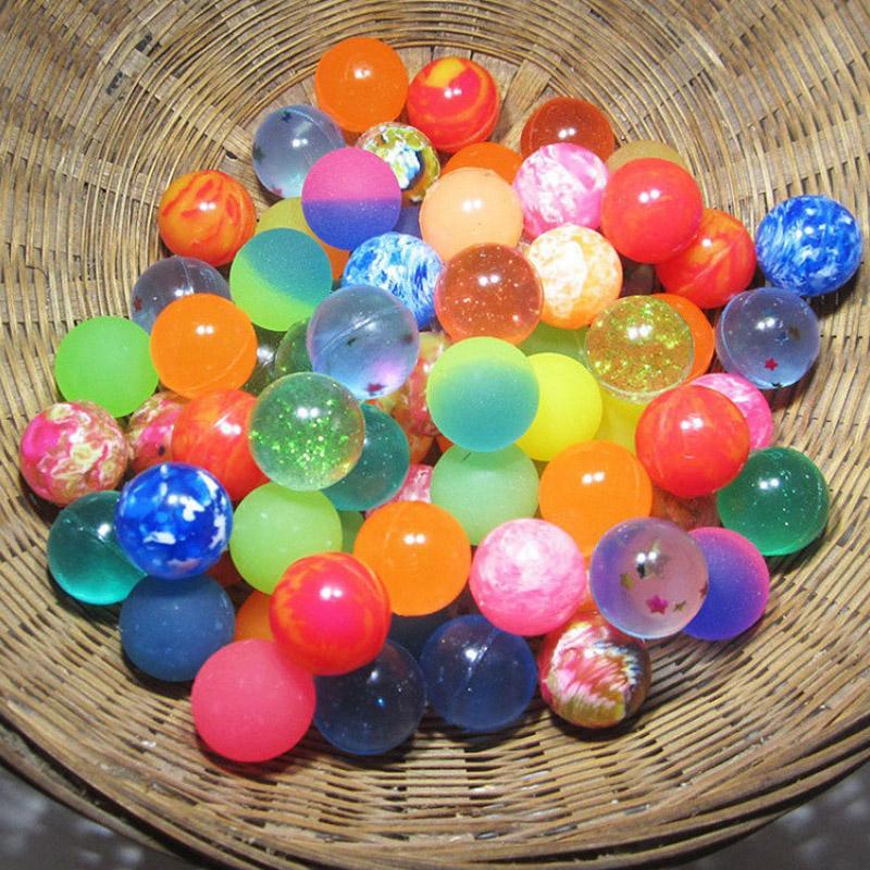 20Pcs 32Mm Rubber Bouncy Balls For Kids Mixed Pattern Party Favors Classroom Carnival Prizes Birthdays Gifts Balle Rebondissante