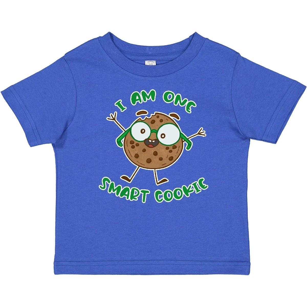 Inktastic I Am One Smart Cookie Baby kids boys T-Shirt Food Cookies Sweets Candy Baking A+ 160