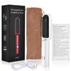 Wireless Heating Hair Comb Straightener Professional Men's Beard Flat Iron Ceramic Electric Hair Brushtool Salon Hair Styling Tool