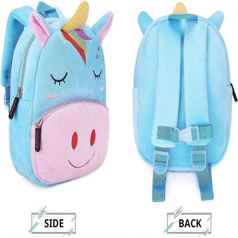 Kids Backpack Kindergarten Nursery Bag Cute Cartoon Animals School Bag for Baby Girl Boy 1-3 Years Old
