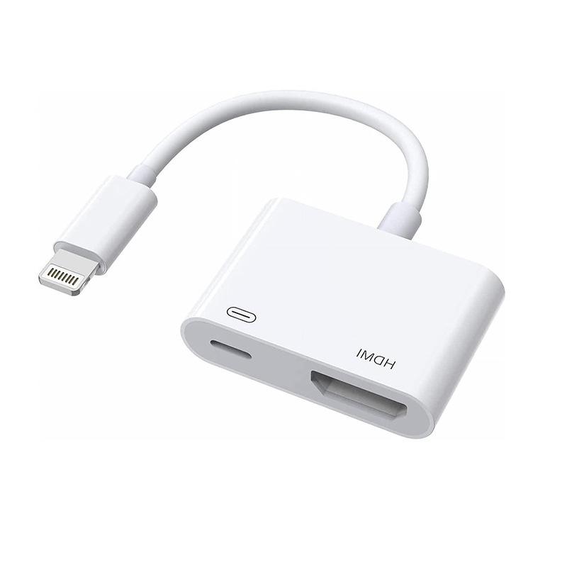 4K HD Type-C to HDMI Adapter Cable for Mobile Phone Screen Mirroring - Compatible with 15/16/17 Devices