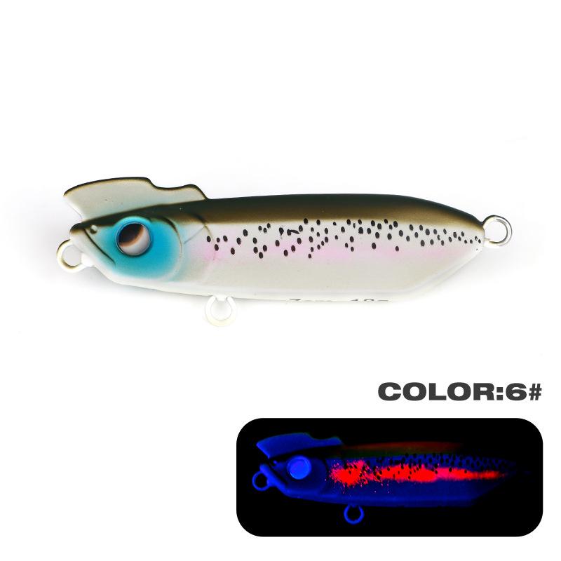 Spicy Wild Chicken Slow-Sinking Pencil Lure: Long Cast for Half Stick