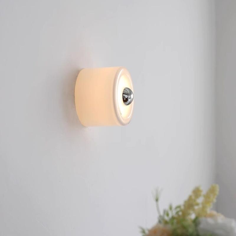 Bauhaus Modern Simple Glass Wall Lamp Future Style Nordic Bedroom Board Living Room Decoration Wall Lights LED Atmosphere Luster