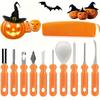 Hot-Selling Stainless Steel Halloween Pumpkin and Fruit Carving Tool Set