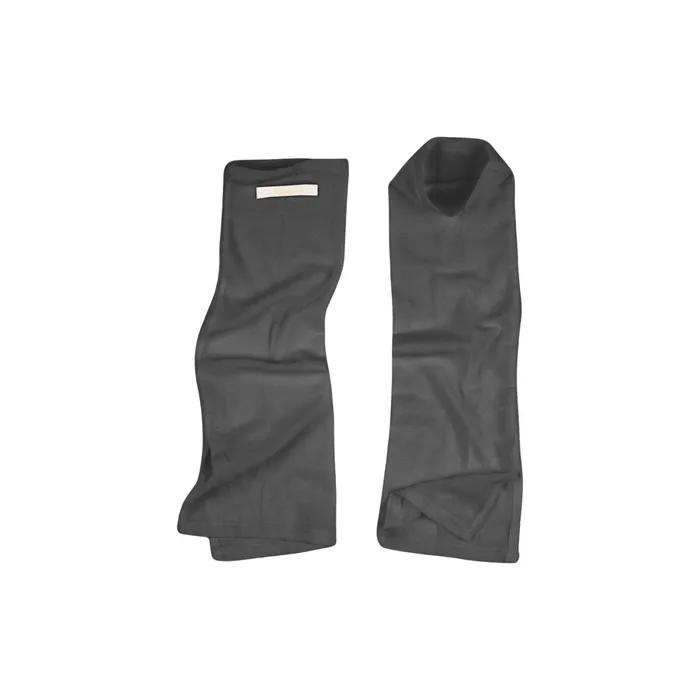 AIRY SLIT LEG WARMERS_CHARCOAL