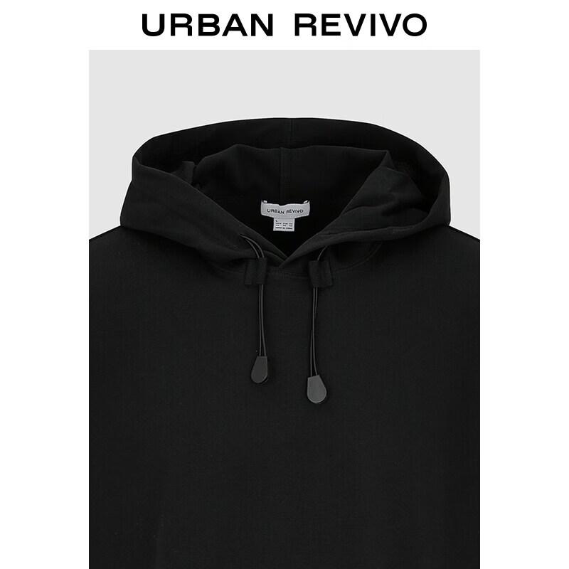 Men's Street Style Hooded Drawstring Sleeveless Vest