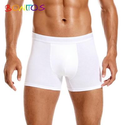 White Men's Panties Sexy Male Underpants Cotton Boxers For Man