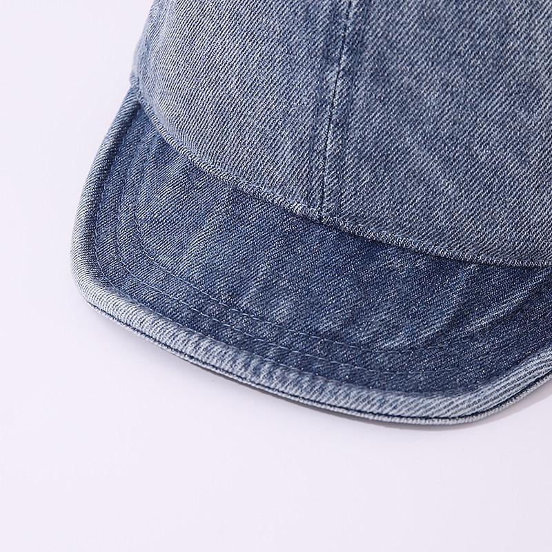 Casquette de Baseball en Jean Style Coréen INS pour Bébé - Chapeau à Visière Souple pour Garçons et Filles, Printemps/Automne