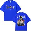 Rapper J Cole THE FALL OFF Tour Album 2026 Maglietta Grafica Unisex Vintage Oversize in Cotone Magliette Unisex Hip Hop Abbigliamento Maglietta