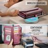 Crossbody Cards Wallet Leather Case For iPhone 16 15 14 Plus 13 12 11 Pro Max XR XS 7 8 Long Lanyard Handbag Cover