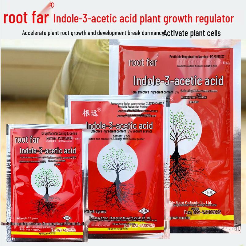Gyökereztető por 5% indol-vajsavval és naftalin-ecetsavval zöldségekhez, virágokhoz, palántákhoz és gyümölcsfa dugványokhoz