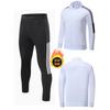 Winter Fleece Tracksuit Men Women Long Sleeve Training Top Pants Running Gym Sportswear Basketball
