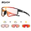 SCVCN Outdoor Cycling Sunglasses Men MTB Bike Glasses Sports Mountain Climbing fishing Women Bicycle Cycling UV400 Goggles 7