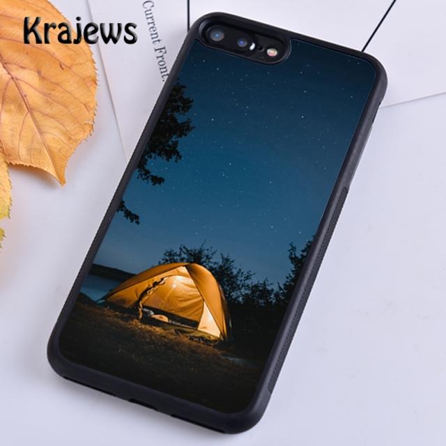 

Чехол для телефона Krajews Camping Nature Mountain для iPhone 14 5 6s 7 8 plus X XR XS 11 12 13 pro max Samsung S21 S22ultra Plus Samsung S22ultra