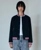 Oioi Collection Classic Varsity Jacket [Navy]