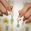 Elegant Ebony Flower Hairpin for Women – Ancient Style, High-End Feel, Simple Chinese Design, Perfect for Daily Use.