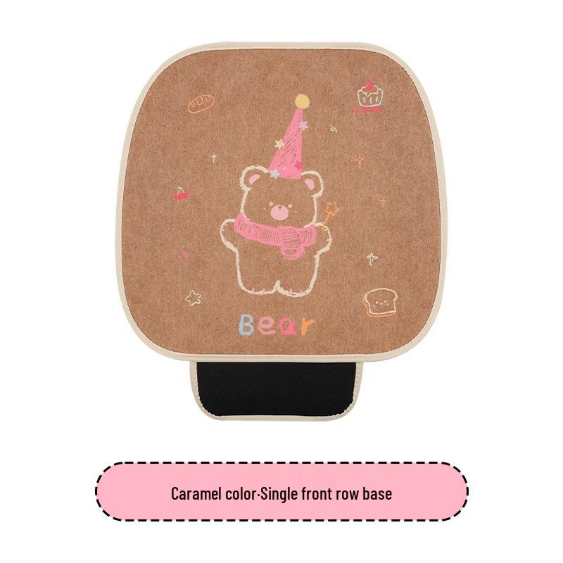 Magic Bear Cartoon Four Seasons Car Seat Cushion for Qiyuan A05/Q05 Classic, A07/A06/Q07.