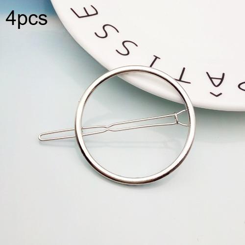 

4pcs Elegant Hair Clips Round Hairpins Everyday Hairstyles Durable Hair Accessories for Parties Weddings Office Everyday Use 4pcs