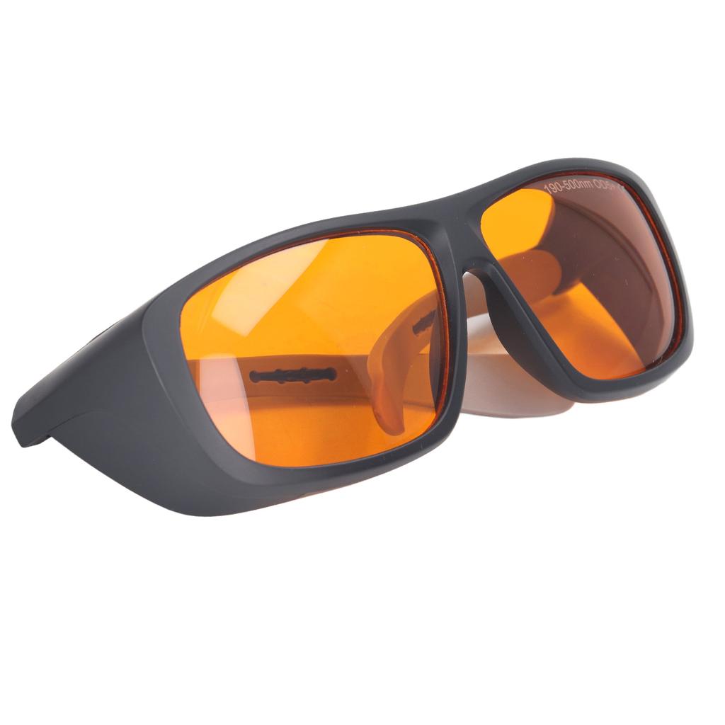 Professional Laser Glasses OD 5 190nm to 500nm Wavelength Laser Glasses Eye Protection for Engraving Machines