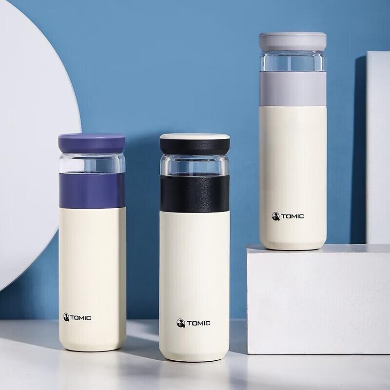 TOMIC Tea Infuser Insulated Mug