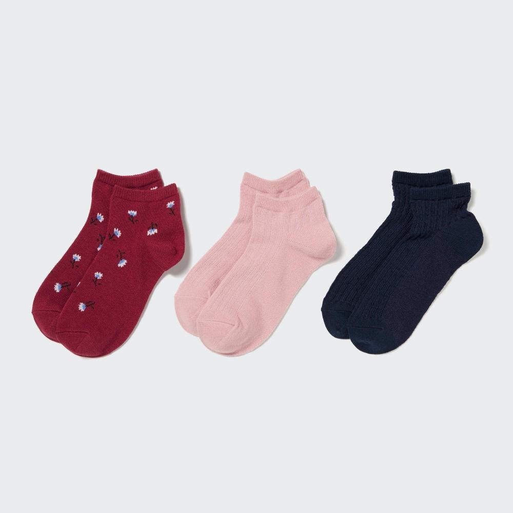 

UNIQLO JAPAN GIRLS Короткие носки 3 пары