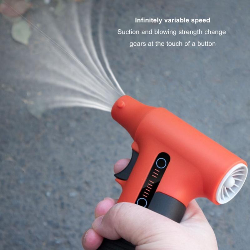 Jet Dry Mini Blower 120000RPM Wind Speed USB Charging Portable Handheld Cooling Turbo Jet Blower For Camping Car