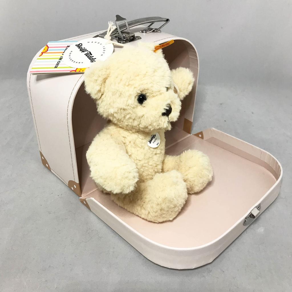 Steiff Teddy Bear Stuffed Toy Teddy Bearr Exclusive Suitcase 08Mila Teddy Bear In Suitcase [item]