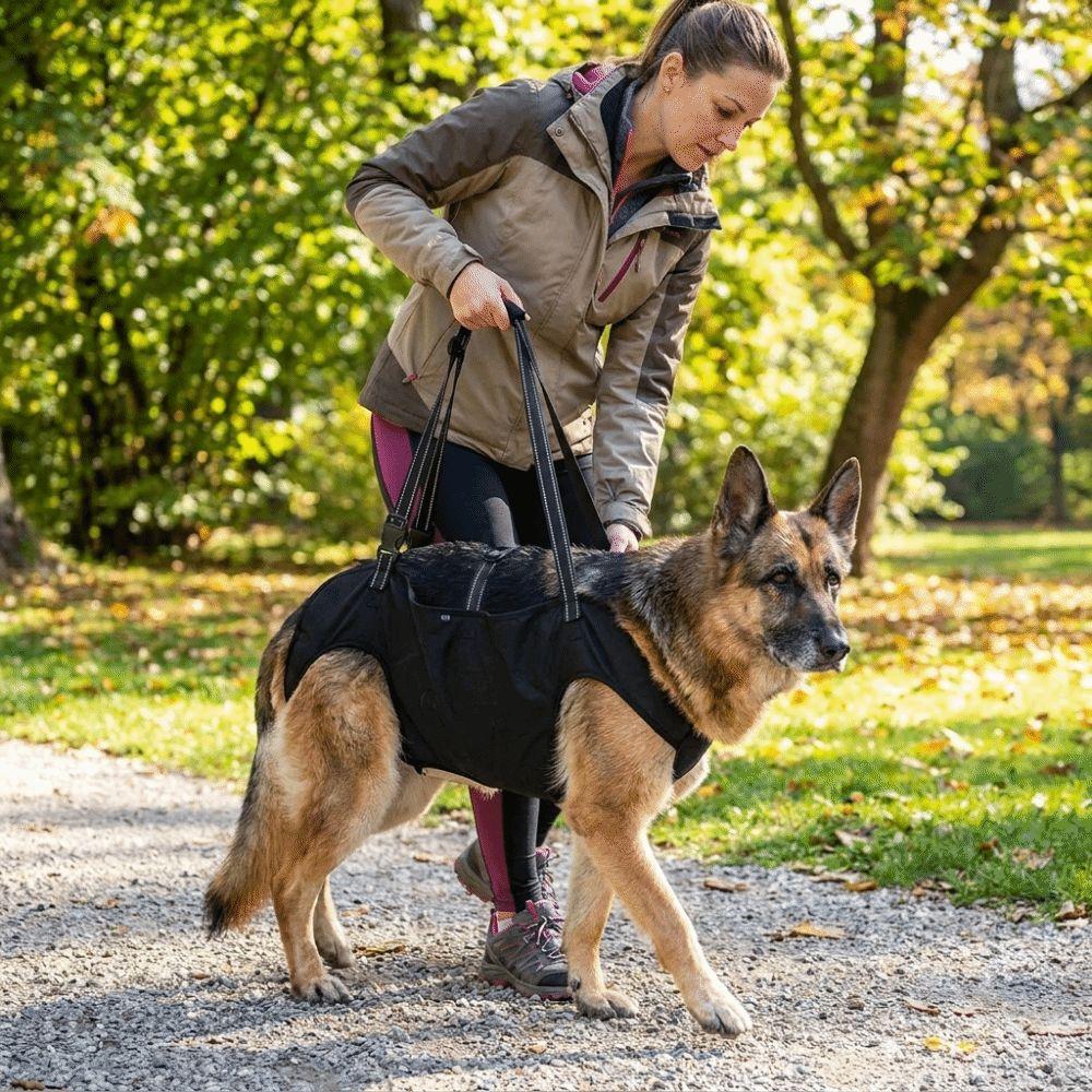 Adjustable Dog Lift Harness Thickened Grip Pet Auxiliary Vest Pet Support Sling  Disability Aid
