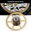 Kleine Größe Mittlere Rad Goldene Uhr Ersatzteile Uhrwerk Komponente Defekte Teile Ersatz