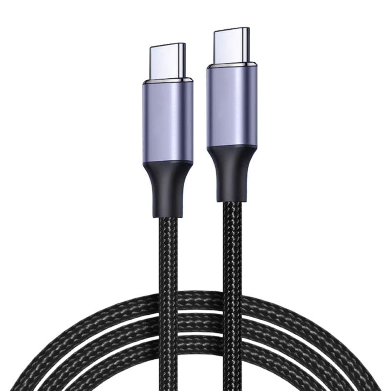 100W USB C to USB C Charging Cable Type C Charging Cable Fast Charging Cable Data Transfer 480Mbps for Phone Tablet