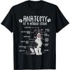 Funny Anatomy Border Collie Dog Lover T-Shirt