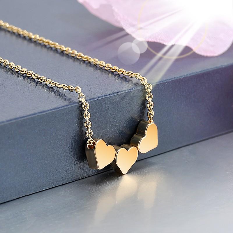 Three Hearts Necklace 