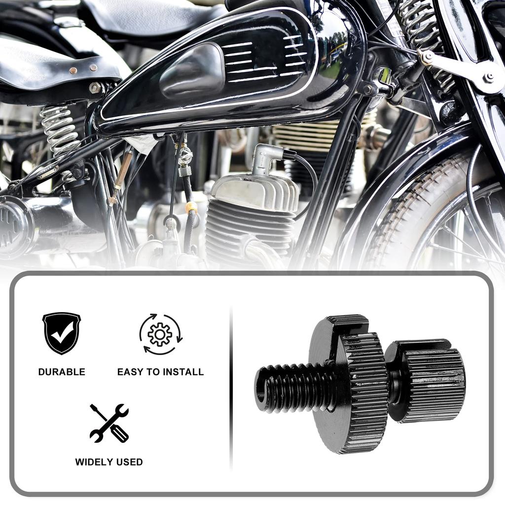 uxcell M8 Brake Clutch Cable Line Adjuster Screw Adjuster Screw Adjuster Bolt with Slots