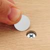 54Pcs/Set Wooden Furniture Self Adhesive Screw Cap Cover Hole Stickers Wood Craft Desk Cabinet Drawer Art Sticker Ornament