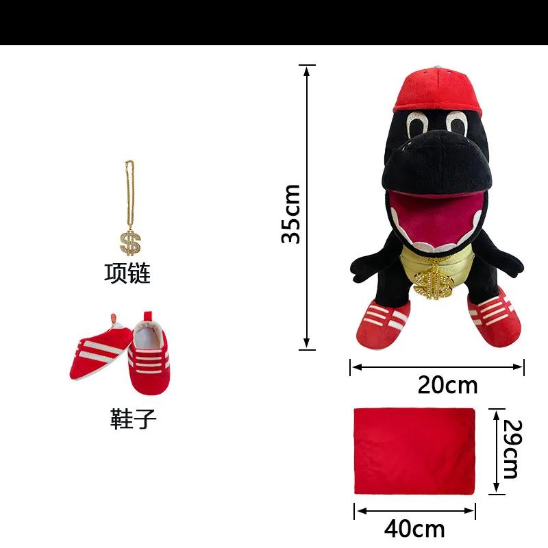 Jeffy Dad Sml Puppets Dinosaur Plush Toy Jeffy Puppet Dolls Jeffy With Stick Family Marioneta Boy Zombie Rapper Feebe Kid Gifts