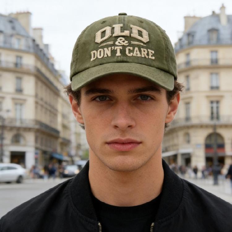Multifunctional Cotton Baseball Hat With Detailed Embroidery And Practical Construction Outdoor Sports Cap