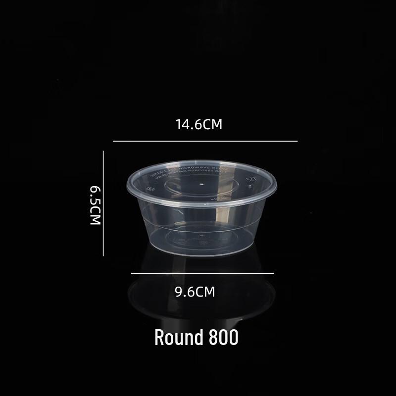 Disposable Plastic Food Containers with Lids