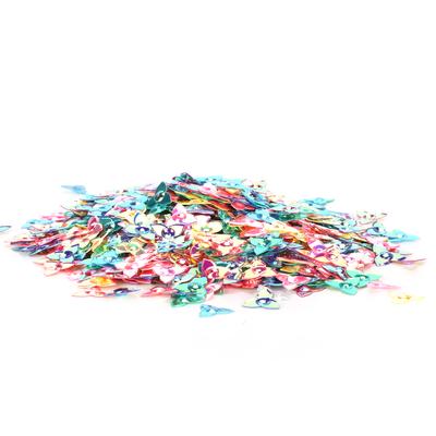 Confetti FlowerShaped Glitter Sequins Color Party Wedding Sprinkle Part Decoration Supplies