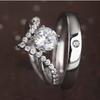 Korean Version of Wedding Props, Wedding Ceremony Ring, Live Pair, Simulated Couple, Diamond Ring, Marriage Proposal Ceremony, Wearing Accessories