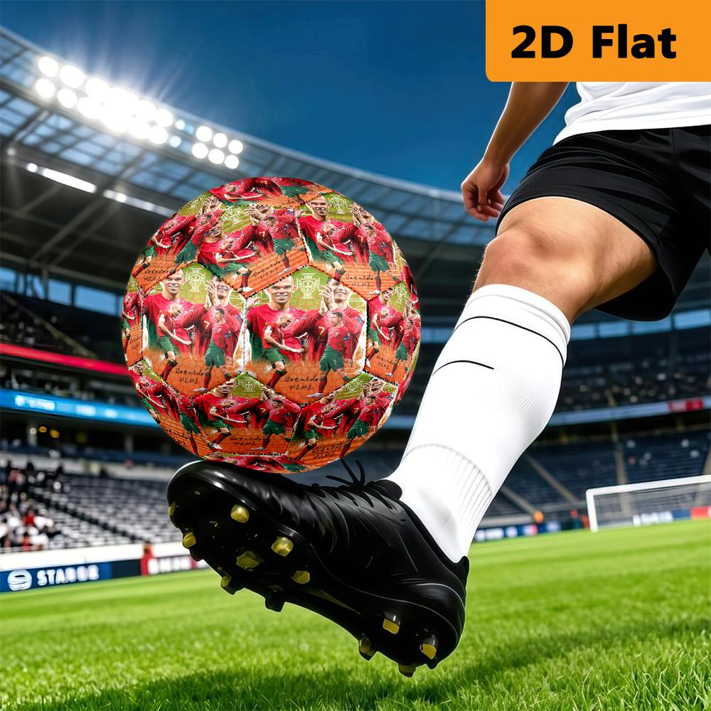 """Lebendiger brasilianischer Fußballgeist" Fußball Geeignet für Training und Wettkampf Outdoor-Sport Sehr elastisch Verschleißfest und rutschfest"""