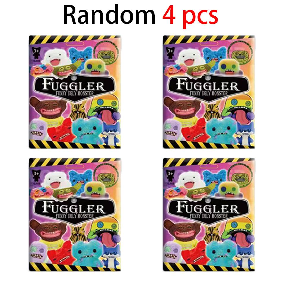 Fuggler Zahnmonster Serie Blind Box Lustiges Hässliches Actionspielzeug Kreatives Blindes Sammlermodell Puppen Cartoon Trendiges Überraschungsgeschenk