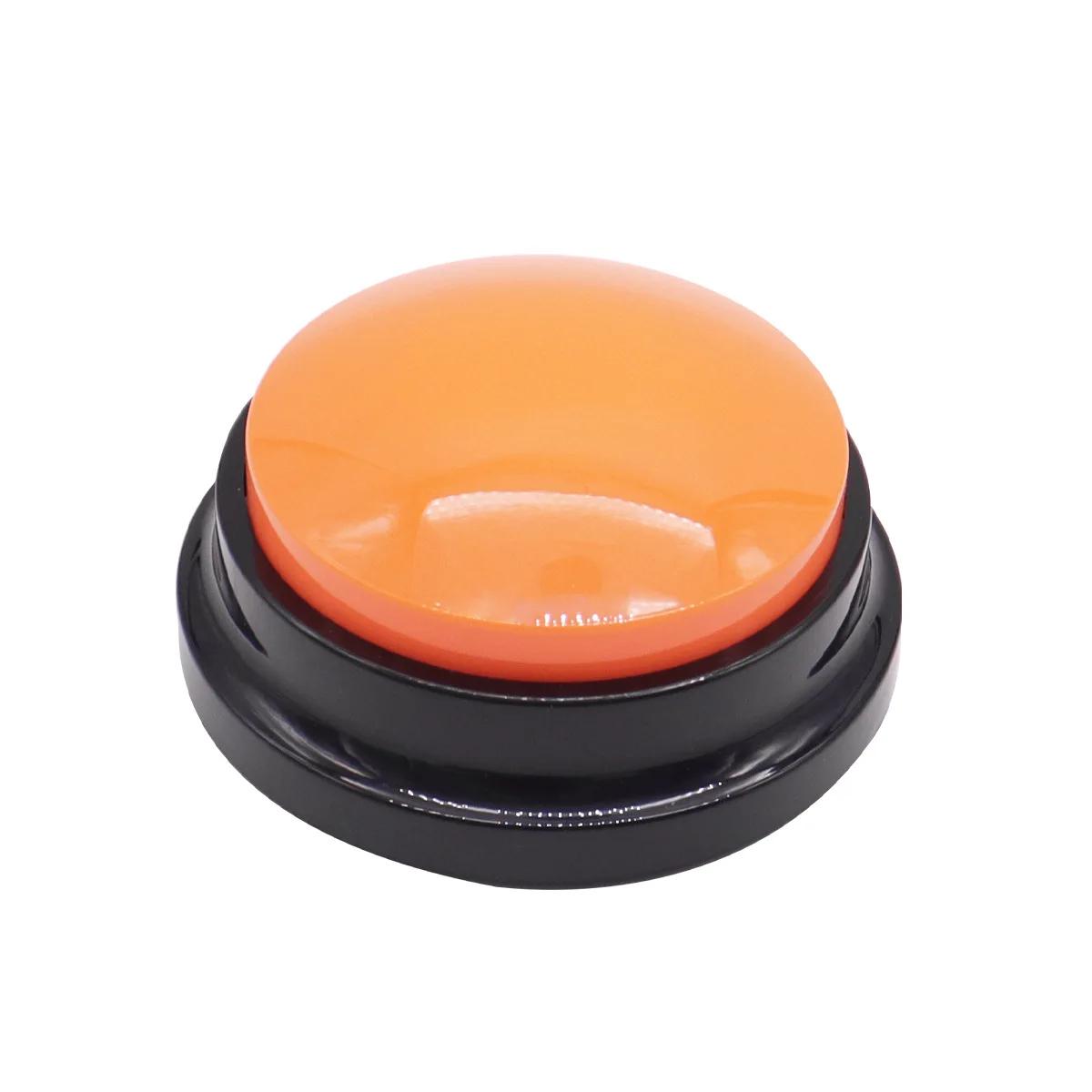 Dog Buttons Talk Interactive Training Supplies Pet Button Recording Cat Communication Button Sound Dog Buttons оранжевый
