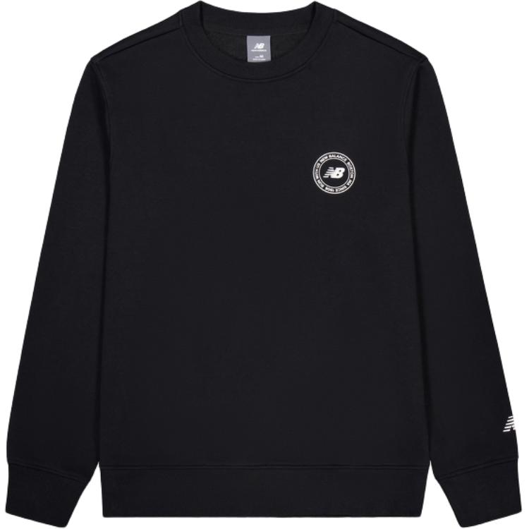 New Balance NB Sweatshirt Men s Black AMT43366-BK S