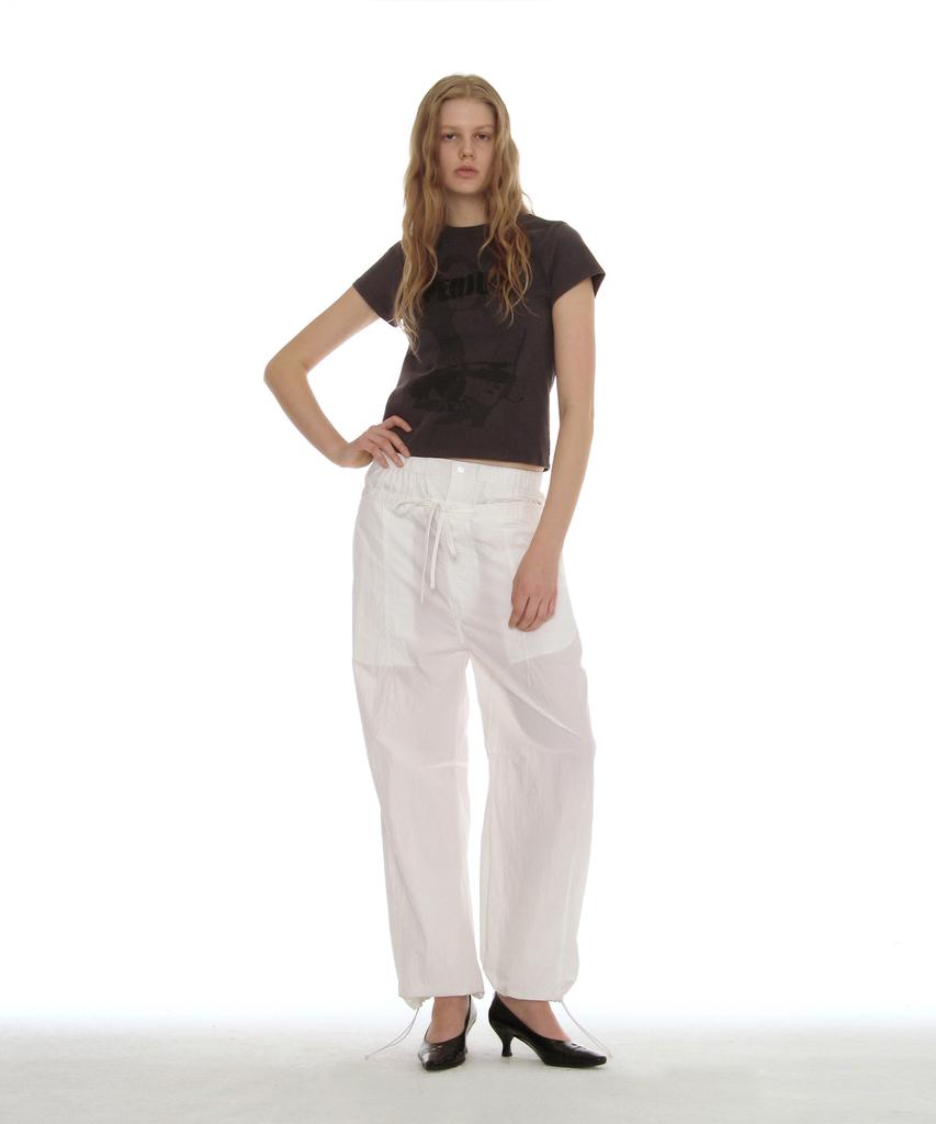 PARTIMENTO WOMEN Period Printed Tea_Charcoal