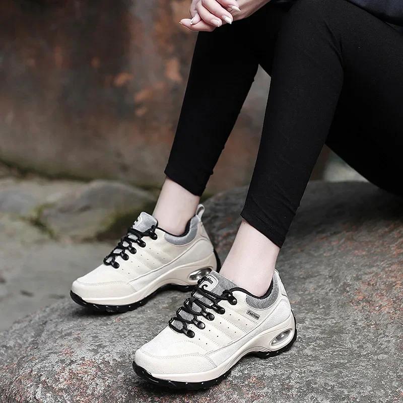 Women's Thick Soled Swinging Shoes 2025 Women's Sports Shoes Fashion Breathable Casual Shoes Outdoor Shoes