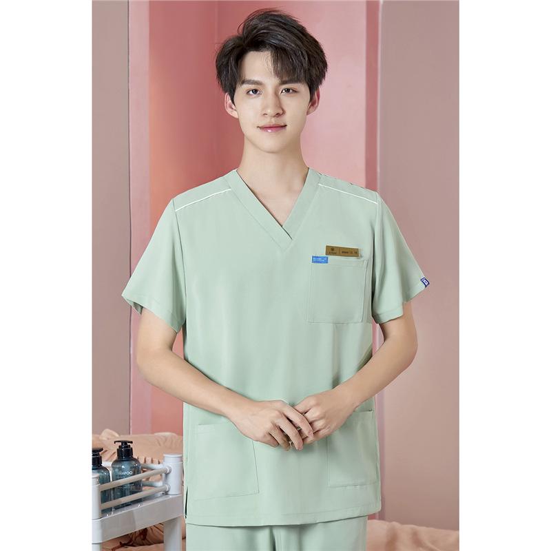 Unisex High-End Spa & Sauna Uniform Set for Beauty Technicians and Postpartum Recovery Specialists.